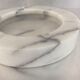 Vintage ashtray 70s in white marble