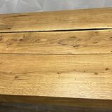 Genuine farmhouse table in renovated solid oak