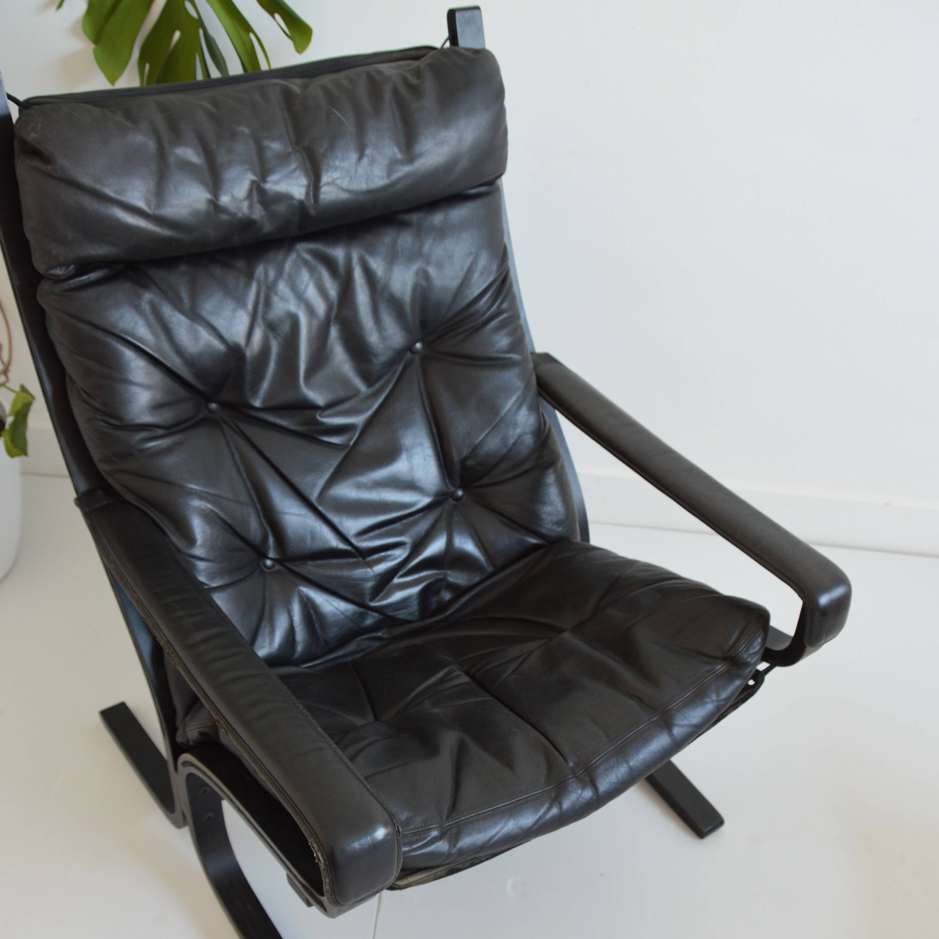 Siesta armchair by Ingmar Relling for Westnofa, Scandinavian design, 1960