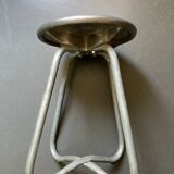 Habitat aluminium cast iron stool 1980