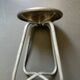 Habitat aluminium cast iron stool 1980