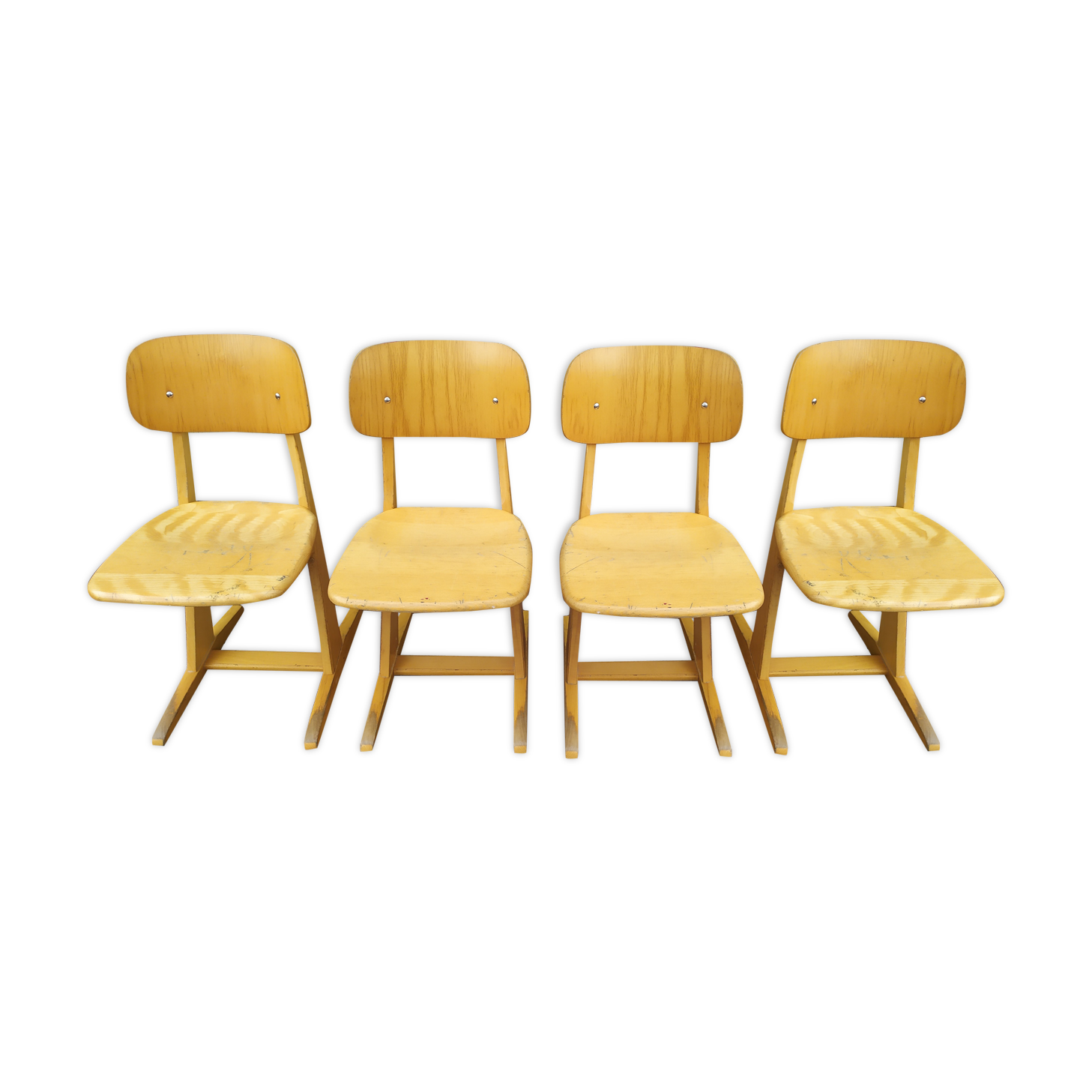 Lot de 4 chaises Casala - vintage