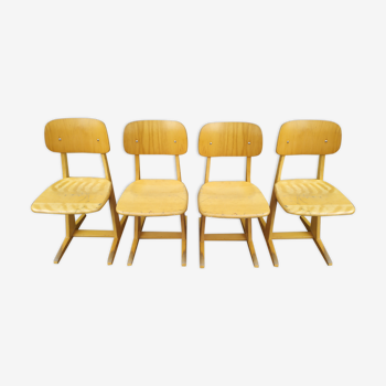 Set of 4 Casala chair - vintage