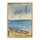 Original Oil on Swedish Panel - "Red Oak at Råå" by Stig Allan - Signed - Dated 1983 - Framed - 53 × 38 cm (20.9" × 15")