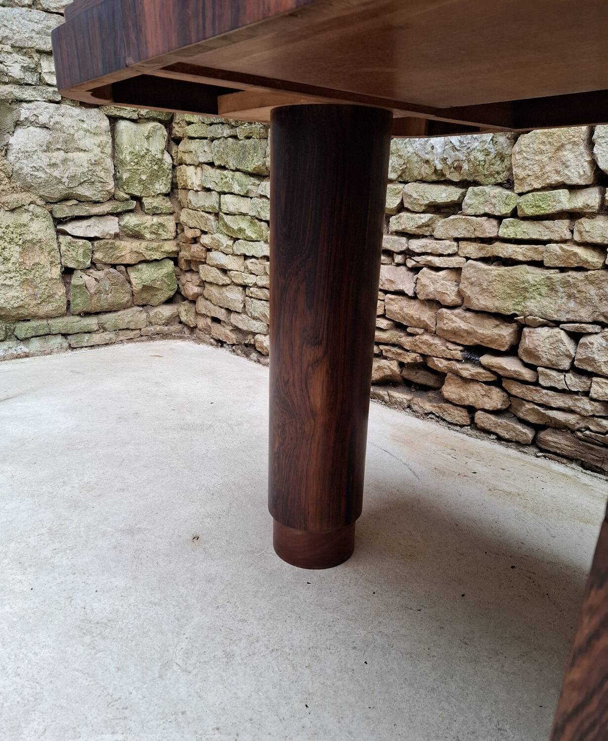 Art Deco Desk in Macassar Ebony