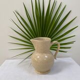 Speckled ceramic vase pitcher