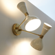 Applique murale double