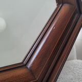 Octagonal wood mirror year 60