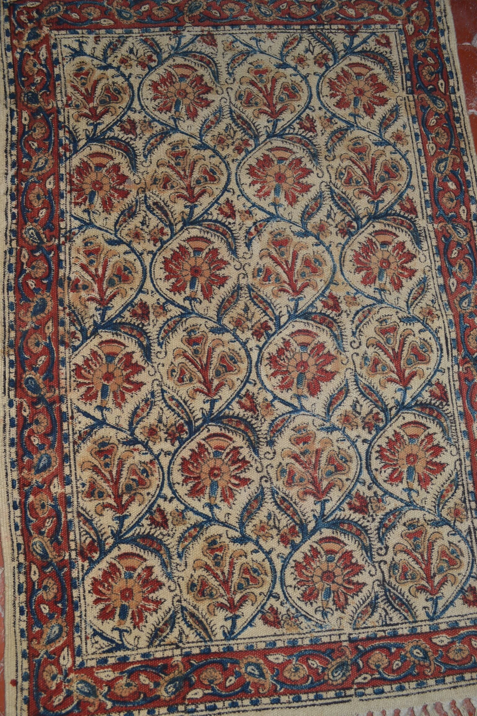 Carpet, 62 x 92 cm, France around 1860