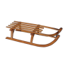 Old wooden toboggan 60 cm