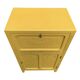 Parisian art deco buffet in yellow ochre
