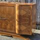 French ART DECO Sideboard- High Gloss Burl Elmwood Buffet-30s