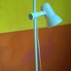 Pair of Italian multi-adjustable floor lamps with 2 spotlights, 1970s