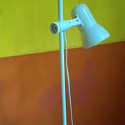 Paire de lampes de sol italiennes multi-réglables avec 2 projecteurs, années 1970.