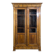 Glass library from the Louis Philippe era in walnut.