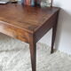 Old desk in walnut school master