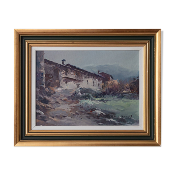 Étude - Bâtiment agricole espagnol