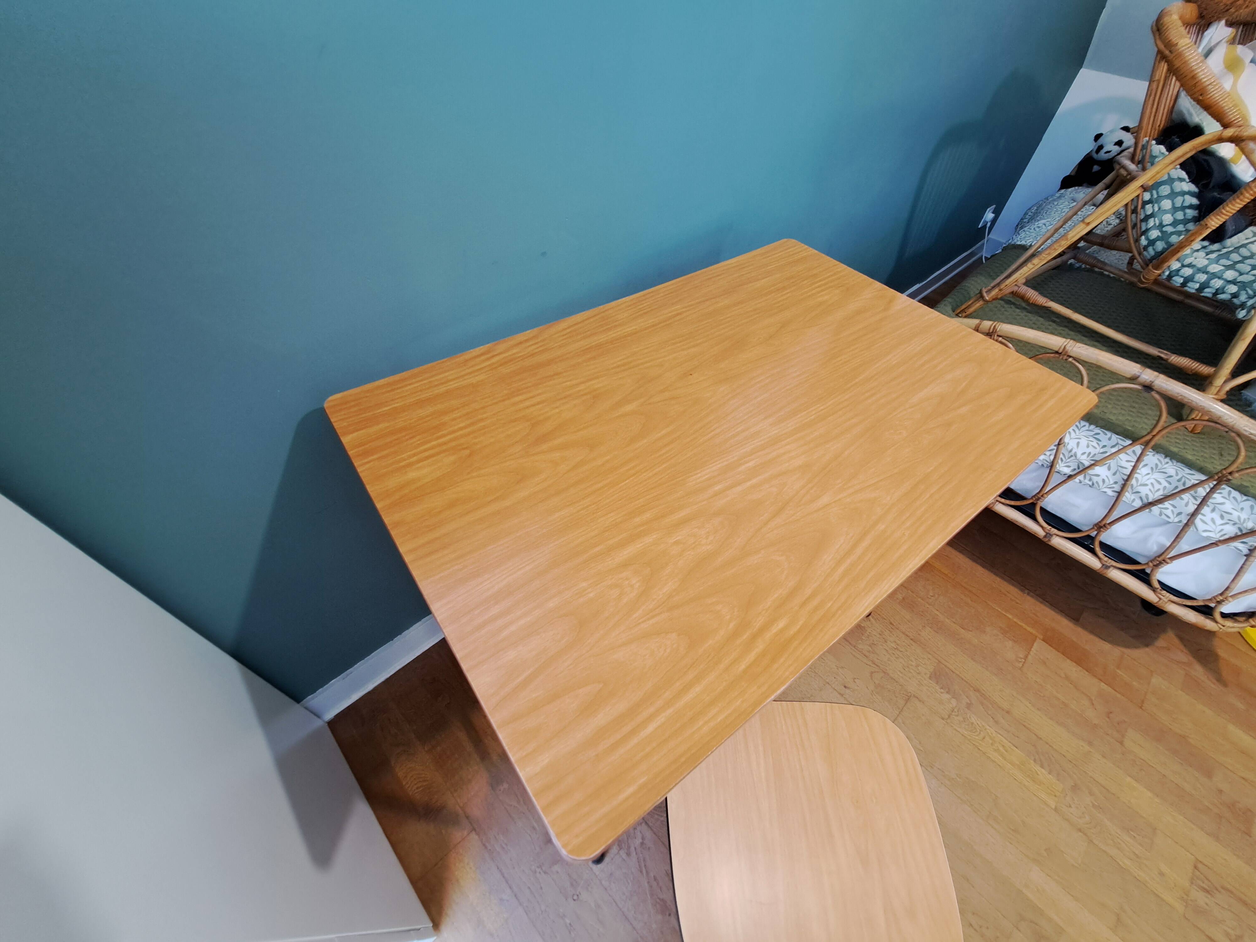 Desk and chair