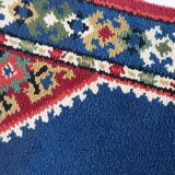 Tapis vintage français Savonnerie fait main en laine – 94 x 170 cm – 1960s