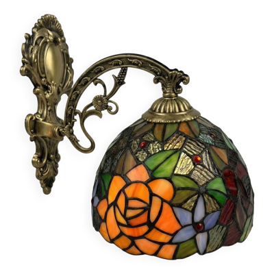 Applique murale style tiffany