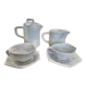 Vintage ceramic coffee service Idlas "felucca"
