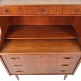 Danish teak secretary