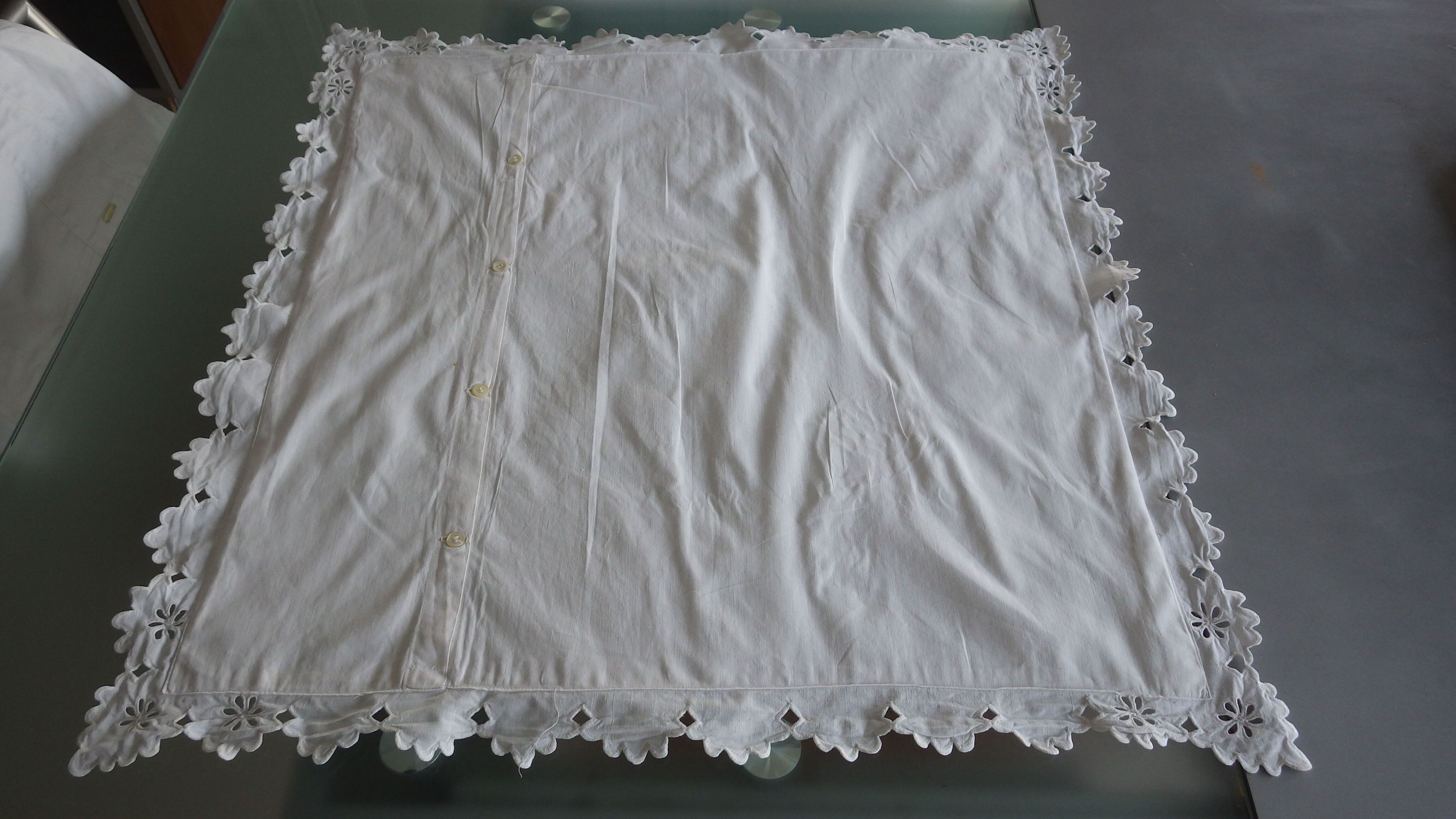 Old embroidered pillowcase BR