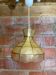 Suspension ancienne art Deco nacre & laiton 70’s