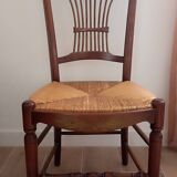 Rustic chair “Gerbe” model