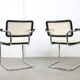 Fauteuil vintage Cesca B64 par Marcel Breuer