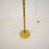 Czechoslovakia mid-century floor lamp in alabaster and brass, 1950s