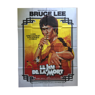 Movie poster "The Game of Death" Bruce Lee 120x160cm 1978