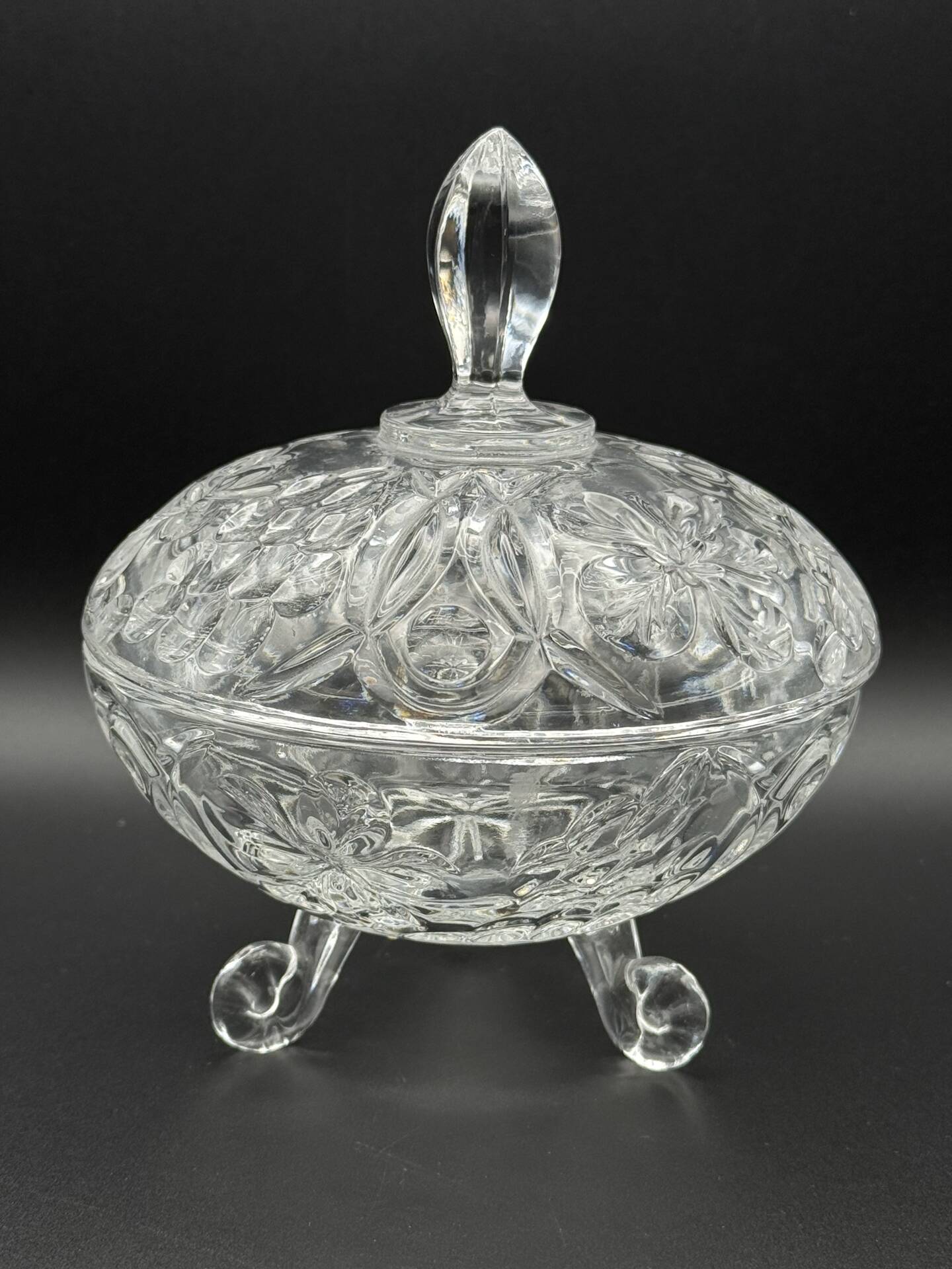 Footed candy dish
