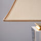 Paire de lampes de table Hollywood Regency lucite 1970 France