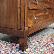 Commode Empire en acajou et dessus marbre XIXème