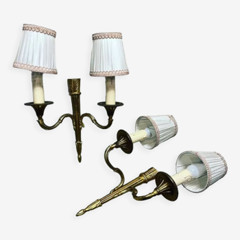 Set of 2 wall lights 1950/60