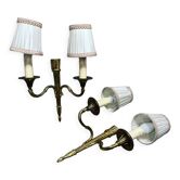 Set of 2 wall lights 1950/60
