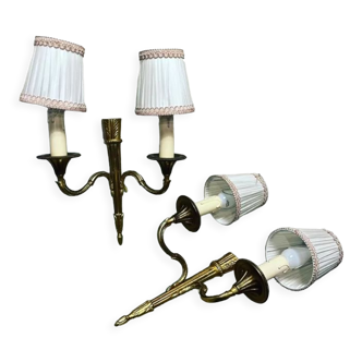 Set of 2 wall lights 1950/60