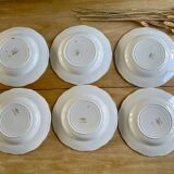 Set of 6 Sarreguemines Agreste plates