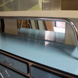 Vintage blue formica buffet