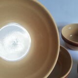 Set of 6 vintage Gien France stoneware bowls