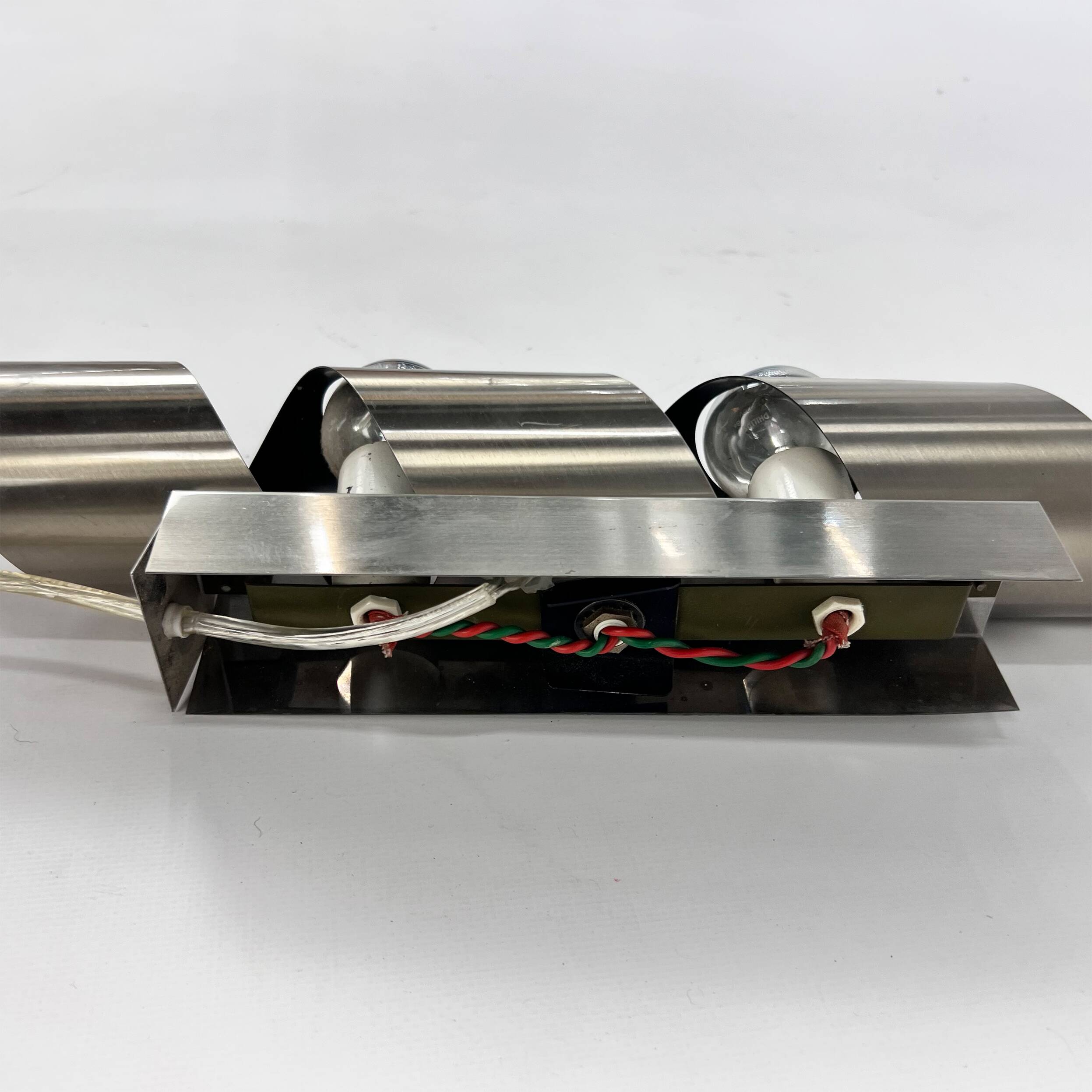 Space Age Wall Lamp "Wokkel" by Raak, Netherlands, 1970s