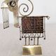 Brutalist sculpture "Goat" in welded brass and copper by Jarc circa 1970
