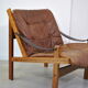 Safari armchair by Torbjörn Afdal for Bruksbo Norwegen 1960.