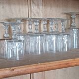Verre en cristal anciens