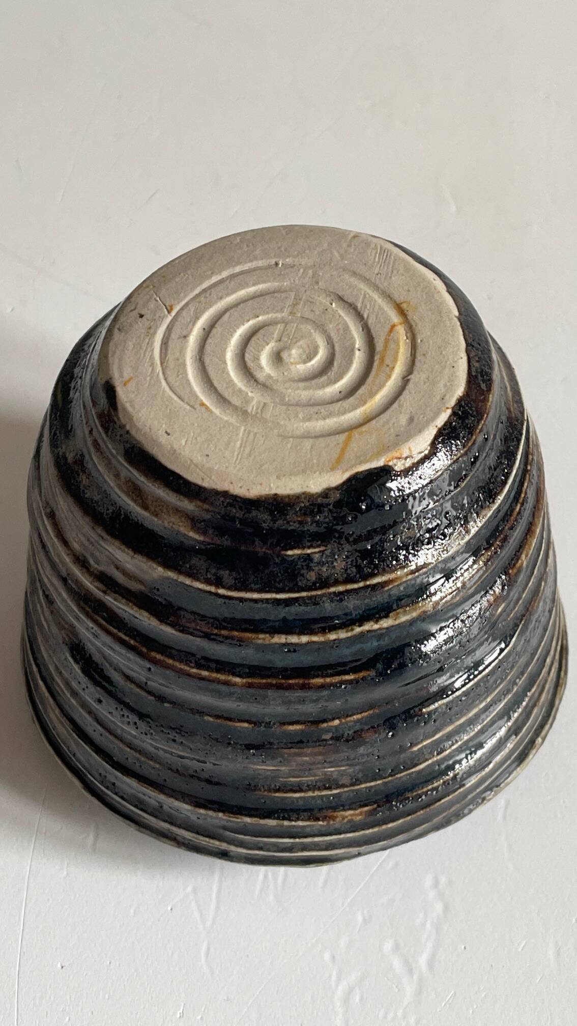 Vintage Brutalist Handmade Vase