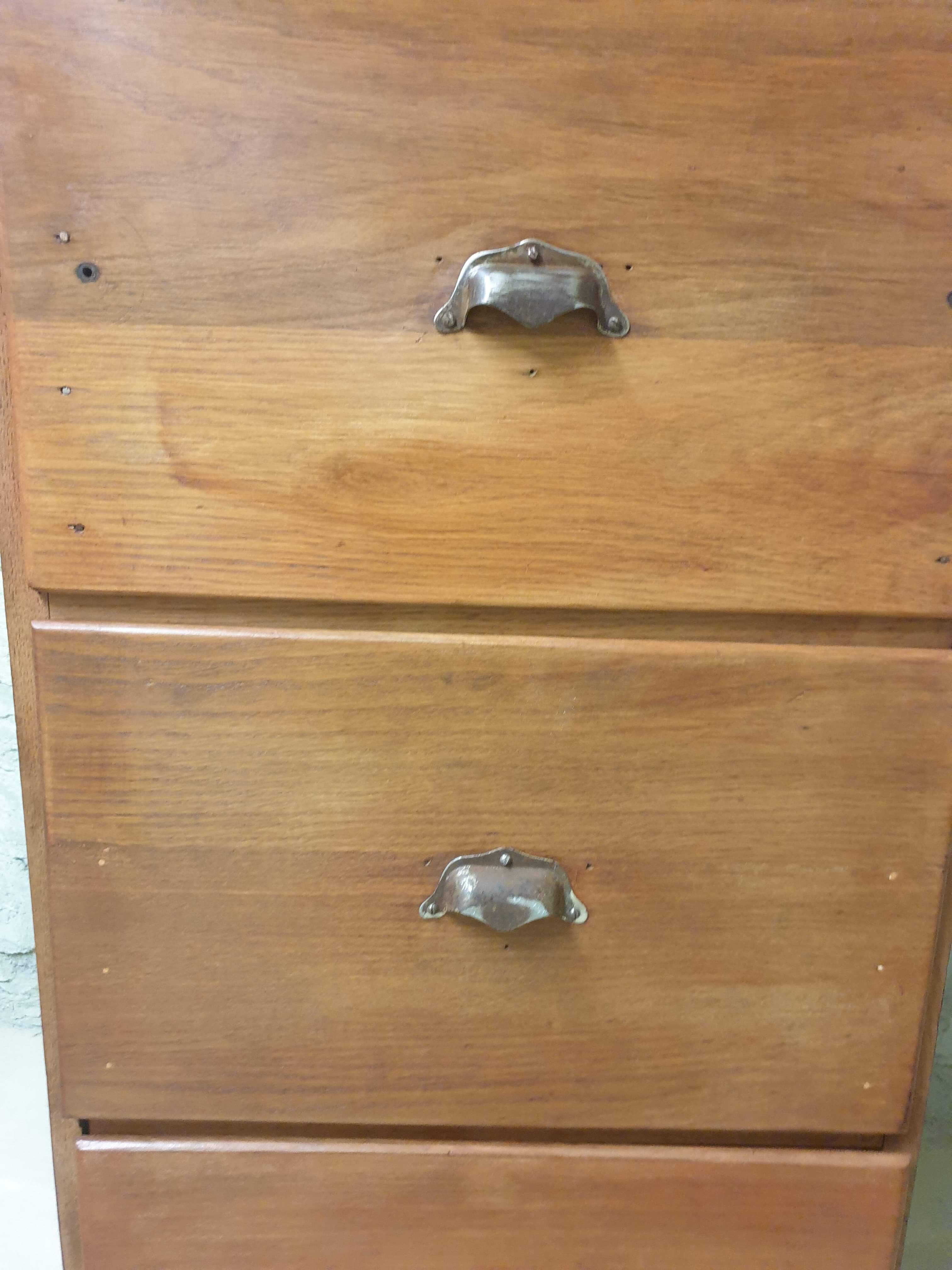 Old craft furniture, 4 drawers, circa 1920