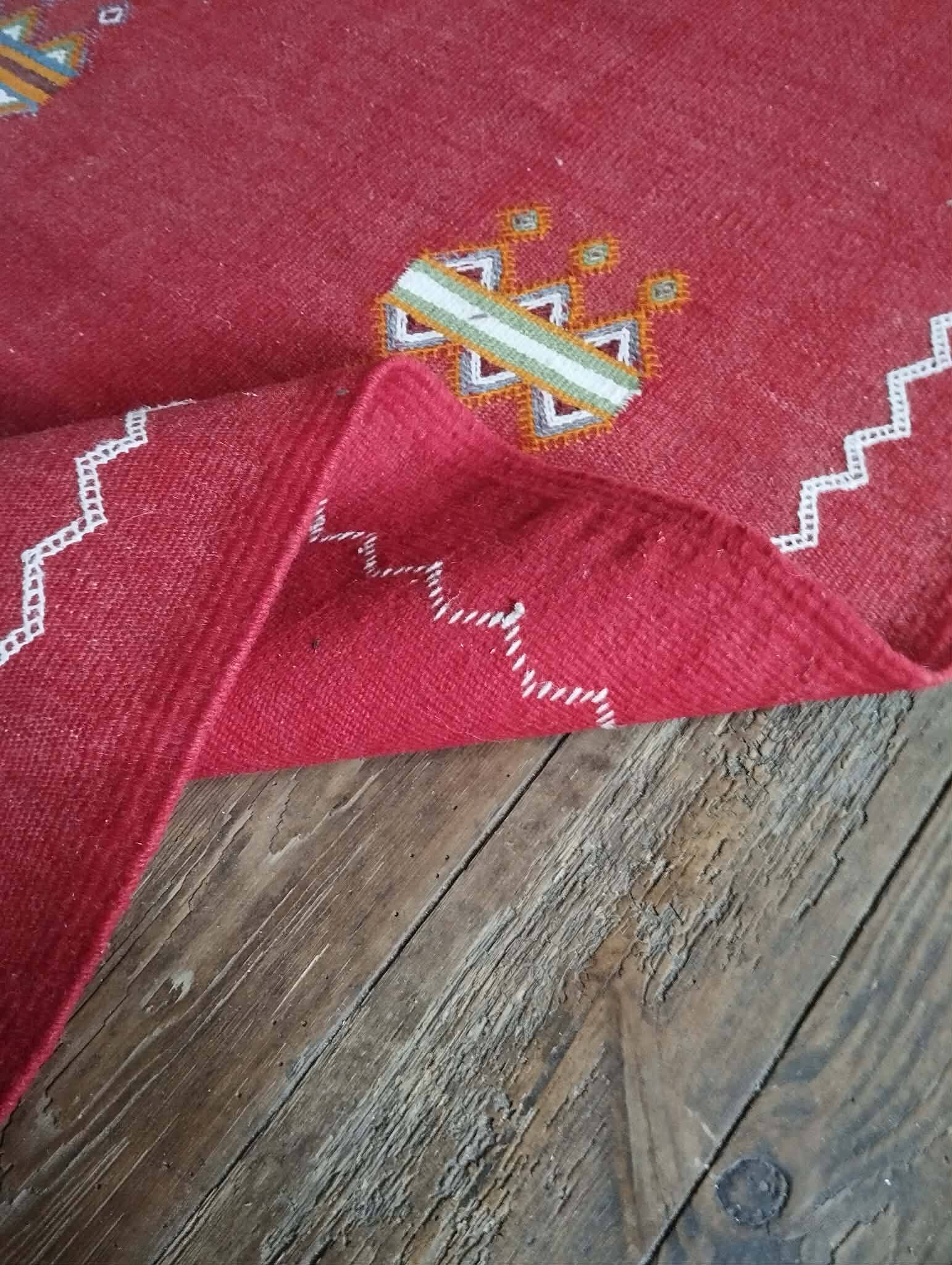 Handmade Berber rug 254x157cm