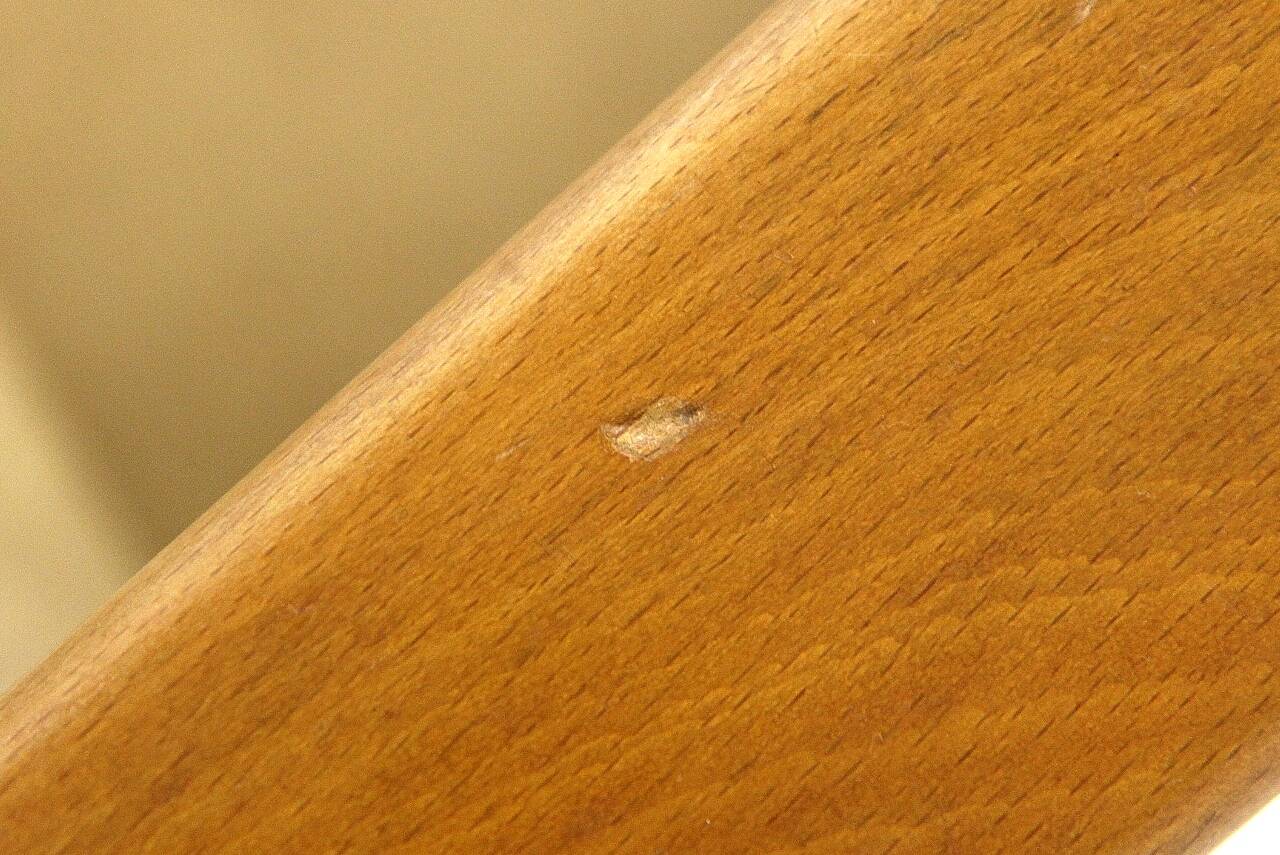 Scandinavian leatherette armchair, Sweden, 1960