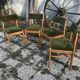 Lot de 4 chaises Baumann vintage